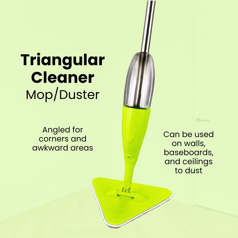 5-in-1 Multi-Purpose Cleaning Kit - Spray Mop, Sweeper, Duster, &