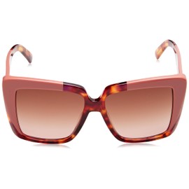 Salvatore Ferragamo Unisex Sunglasses, Gold/Black