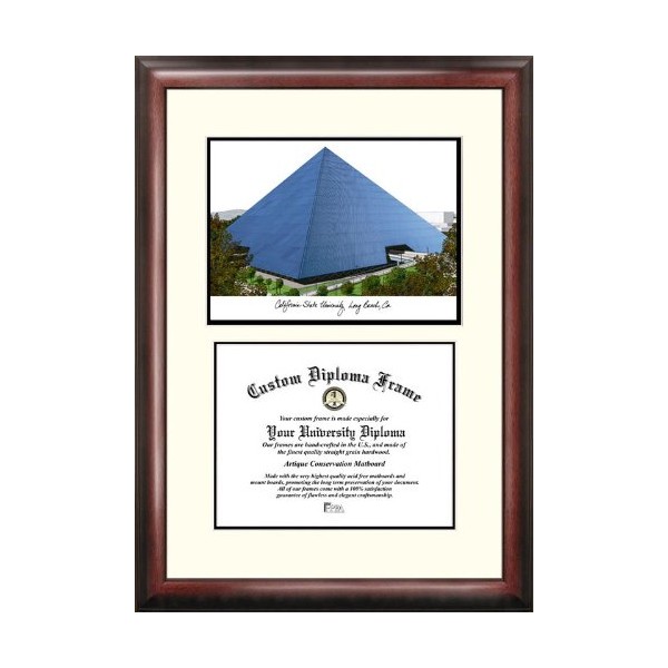 Campus Images Cal State Long Beach Scholar Diploma Frame