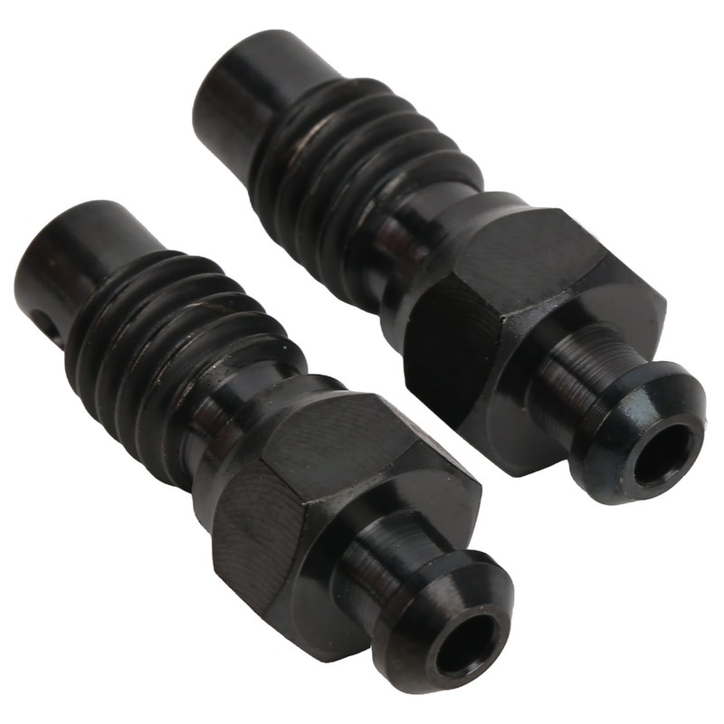 2Pcs Disc Brake Bleeder Screw Titanium Alloy M6 Rust Resistance