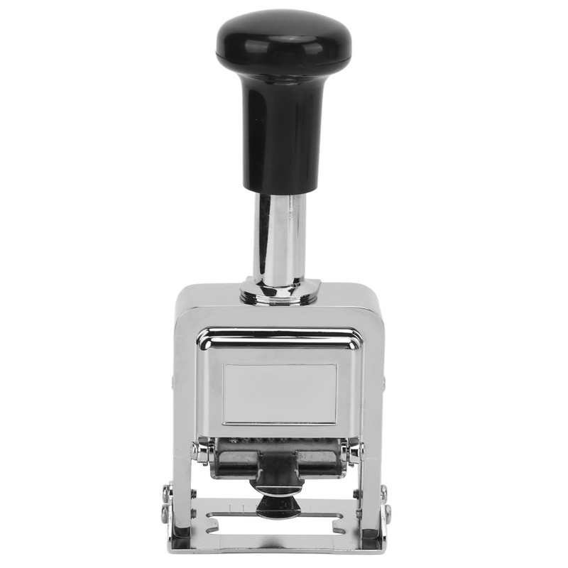 Number Stamp Zinc Alloy Shell Automatic Jump Number Self Inking