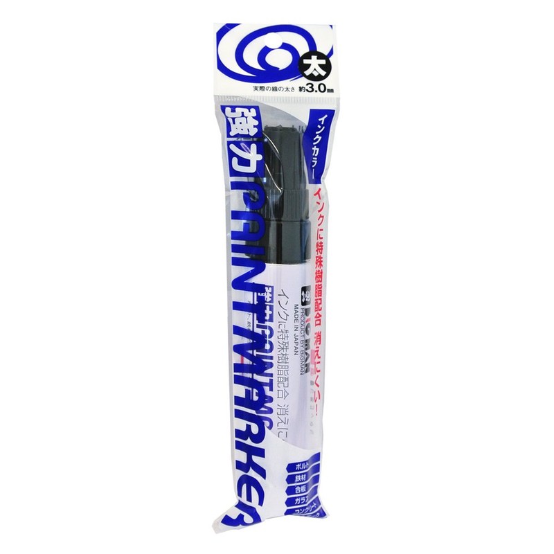 Bigman TSB-24 Strong Paint Marker, Bold Point, Black