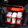 Bodaon Drink Carrier with Handle, Plastic Cup Carriers for Drinks,