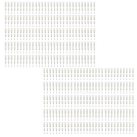 300 Pcs White Pet Toy Balls Replacement 3 Sizes Squeakers Whistle Funny Plastic BB Toy Accessories Squeaker Pet and Baby Toy