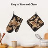 Golden Retrievers Golden Kitchen Oven Mitts and Potholders BBQ Gloves-Oven