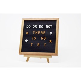 MEGA Letter Board Set with 700+ White and Gold Letters & Emojis