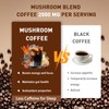 Daximo Organic Mushroom Coffee – 6 Adaptogenic Mushrooms with Cordyceps,