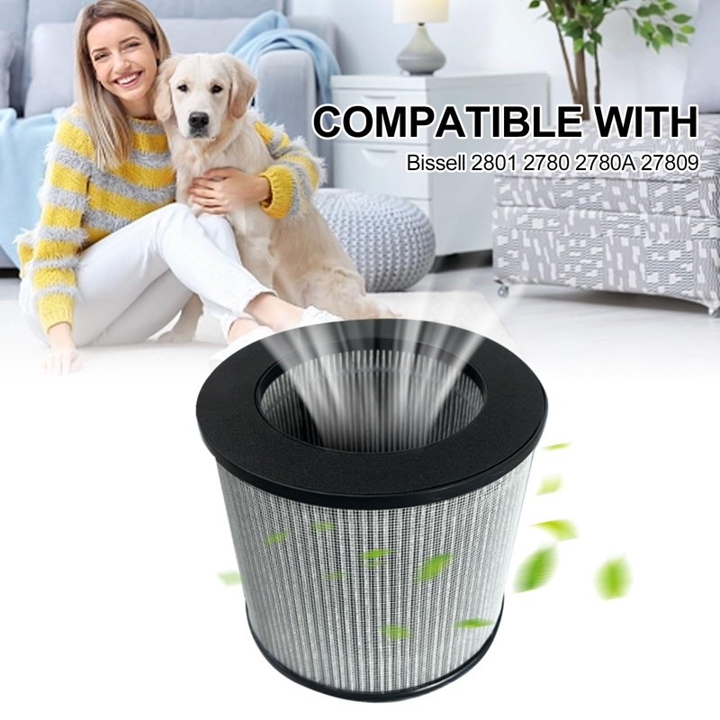 Carkio 2 Pack 2801 H13 True HEPA Replacement Filter with