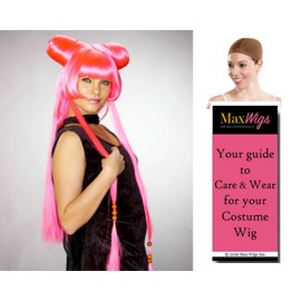 Sailor Moon color PINK - Enigma Wigs Anime Usagi Tsukino Guardians Bundle w/Cap, MaxWigs Costume Wig Care Guide