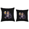 Gorilla With Beer | Comic Funny Party Throw Pillow