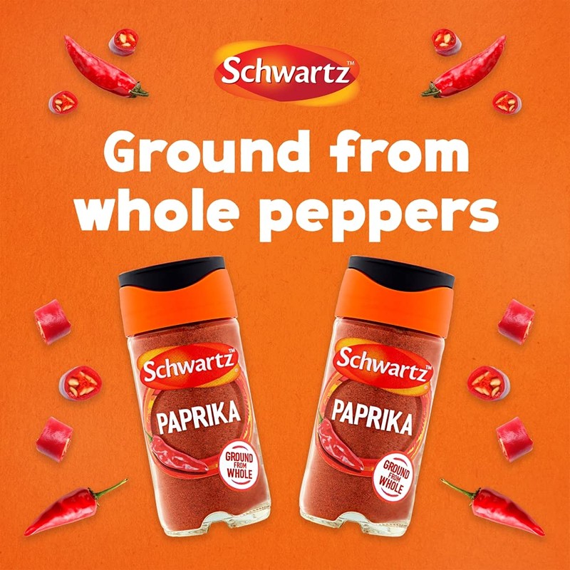 Schwartz Paprika 40 G | Jar | Pack of 6