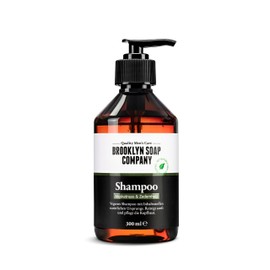 Shampoo (300 ml) · Brooklyn Soap Company · Gently Cleans and Nourishes the Scalp ✓