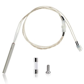 OUTGIK Hot Rod Ignitor Kit Replacement for D2 Traeger Wood Pellet Grill Pro 575/780, Ironwood 650/885, Silverton 620/810, Timberline 850/1300,Upgraded Pellet Grill Igniter with 1 Pcs Fuses,1 Screw