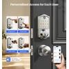Veise Fingerprint Smart Door Lock, App Control, 7-in-1 Keyless Entry,