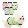 Ittokis 5 Pieces Dog Clothes for Small Dogs Soft Lightweight