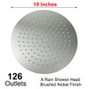 NearMoon Rain Shower Head, Ultra-Thin Design-Pressure Boosting, Awesome Some Experience,