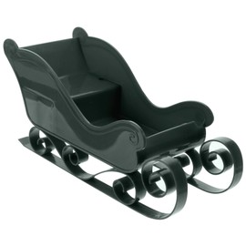 STOBOK Mini Sled Ornament Miniture Decoration Miniature Sled Xmas Tree Hanging Pendant Model Snack Bowl Winter