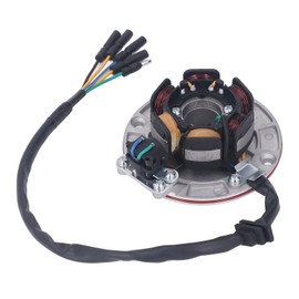 Ignition Magneto Stator Plate for YX 150cc 160cc Dirt Pit Bike, Ignition Magneto Stator Flywheel Stator Coil Powerful 114mm Plate Diameter