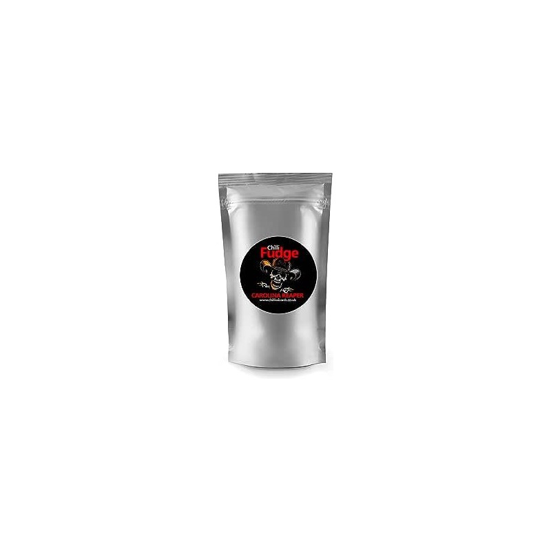 Carolina Reaper Chilli Fudge 100g Made with the hottest chilli