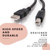 DIGITMON 6 Feet High-Speed USB 2.0 Printer Cable A to