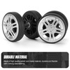 Zoofen 8 Pcs Luggage Replacement Wheels 60 x 12mm Double