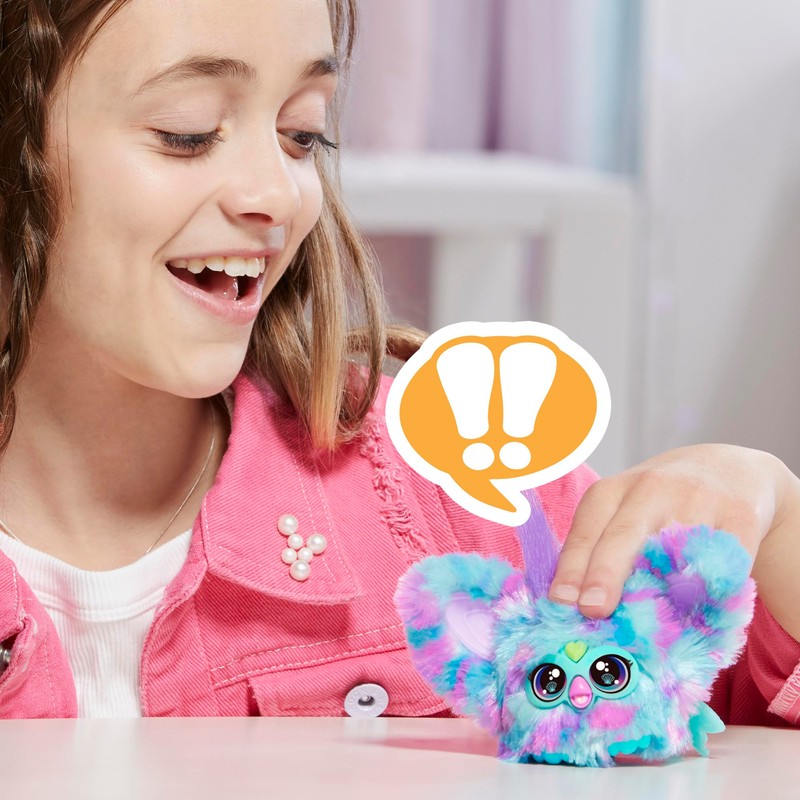 Furby Furblets Mer-May Mini Friend, 45+ Sounds & Music, Speaks