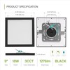 ASD LED 9" Square Flush Mount Light | 18W 1270LM