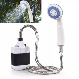 Unbranded/Generic Portable Camping Shower Pump Electric Shower Head Sprayer With 1.5m Hose U4T9