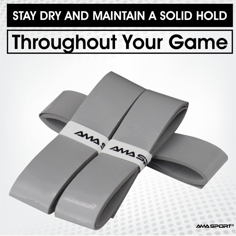 AMA Sport Pickleball Paddle Overgrip Tape - 3 Pack- Tacky