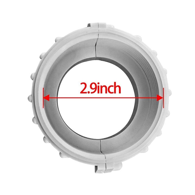 UCEDER 2 Pack Spa Hot Tub Heater Split Nut Unions