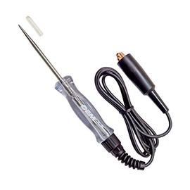 OEMTOOLS 25019 Heavy Duty Circuit Tester | Tests Circuits on 6, 12, and 24 Volt Systems | Stainless Steel Probe and Insulated Ground Clip Make Circuit Testing Simple | Easy to Read