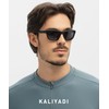 KALIYADI Polarized Sunglasses Men Womens-Sunglasses: Sun Glasses Lightweight Frame for
