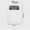 R/K Mini Clipboard with Hook, Compact, Cute, 5 Colors Variation,