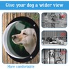 CAWUWE 2 Pack Dog Fence Window, Clear Pet Bubble View
