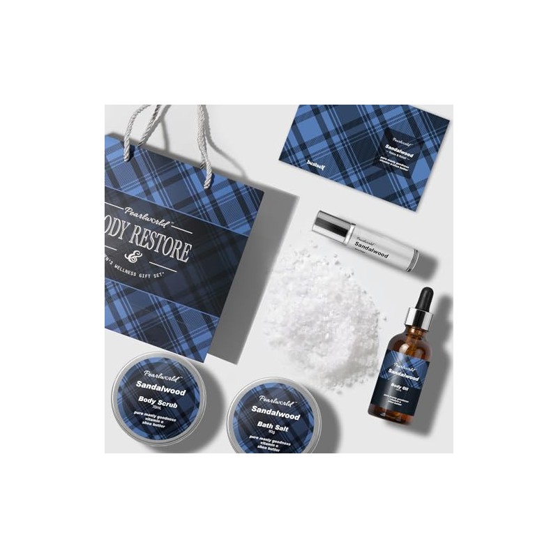 PEARLWORLD- Set de baño con regalos de spa con aroma