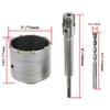 Rannb Concrete Hole Saw 3"/75mm Cutting Dia Masonry Hole Drill