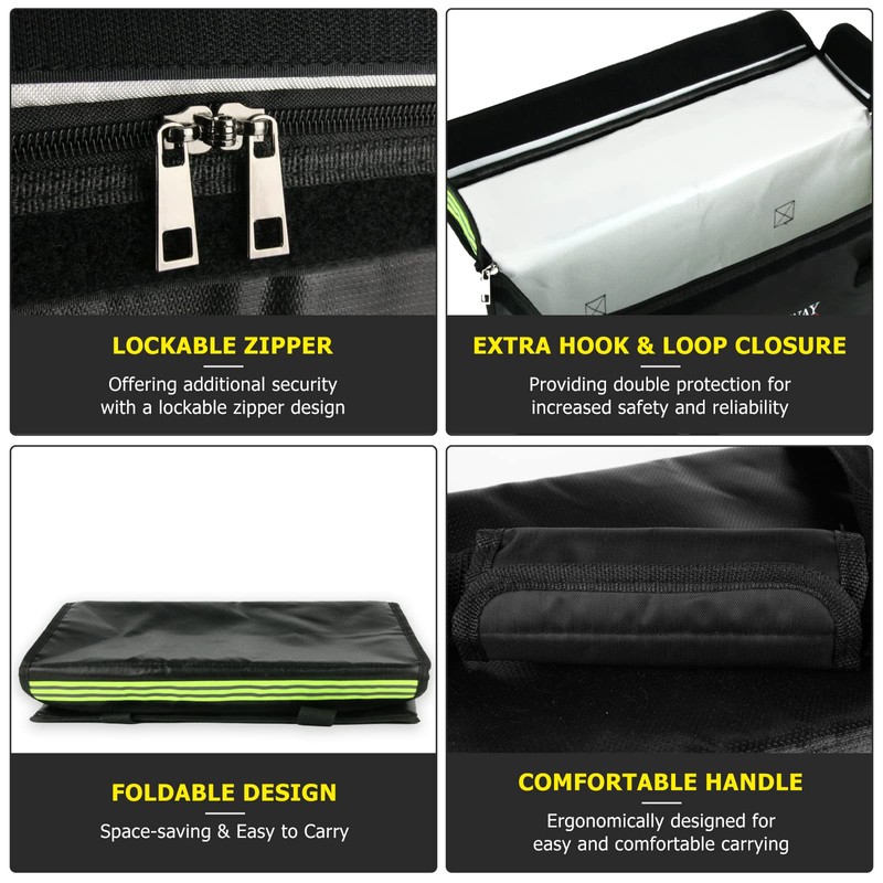 ROLOWAY Lipo Battery Bag (20 x 5 x 7.5 inch),