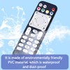 XUZOPIM 50 x Remote Control Protective Case, Transparent Universal Case