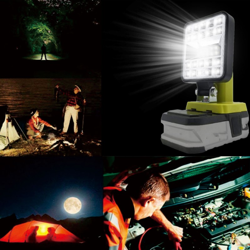 LED Work Light 1800lm LED Flood Light for Ryobi P189