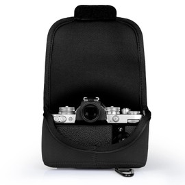 MegaGear Ultralight Neoprene Camera Case Compatible with Nikon Z FC (16-50 mm), black, Modern