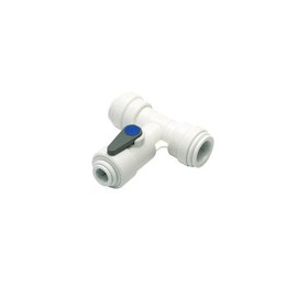 Angle Stop Valve 1/4" Water Feed Connector 15mm Push fit John Guest ASV3 by John Guest