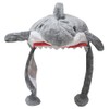 Peti Tebelle Shark Warm Hat Unisex Free Size grey