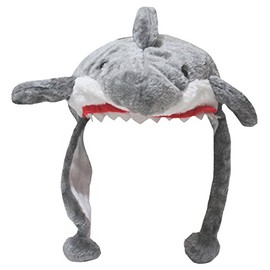 Peti Tebelle Shark Warm Hat Unisex Free Size grey
