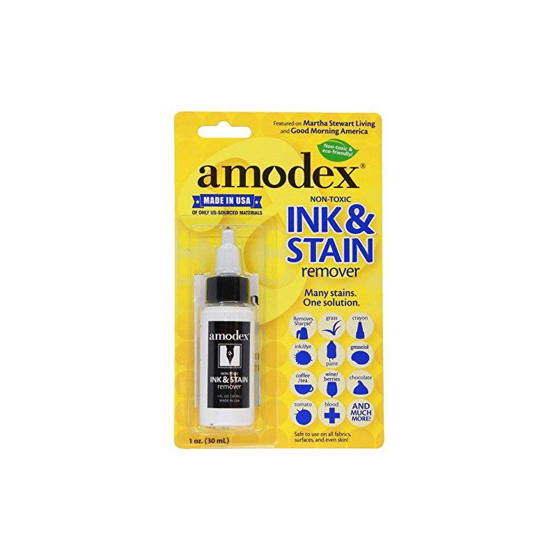 AMODEX Botella de Tinta y quitamanchas de 1 Onza