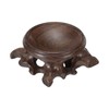 sourcing map Wooden Ball Stand Display Base 45 mm for