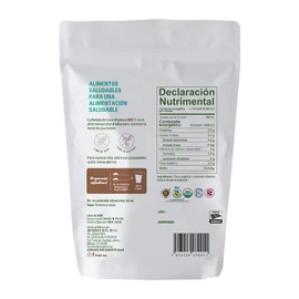 NBF Bebida de Coco Orgánica en Polvo 480 g | Sin Gluten, Libre de Lactosas| Ideal para Batidos, Smoothies, Platilos y Repostería | Con trozos de coco | Orgánica, Natural y Saludable