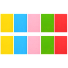 10Pcs Shrink Film Frosted Heat Shrinkable Colored Pencials HandPainted DIY Sheet