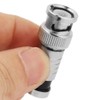 10 Uds Conector Macho de Compresión BNC FR Coaxial Q9