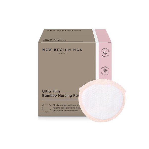 New Beginnings Ultra Thin Disposable Breast Pad 30 Pack