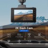 AZDOME 3" 2K Dash Cam WiFi Car Camera Parking Mode